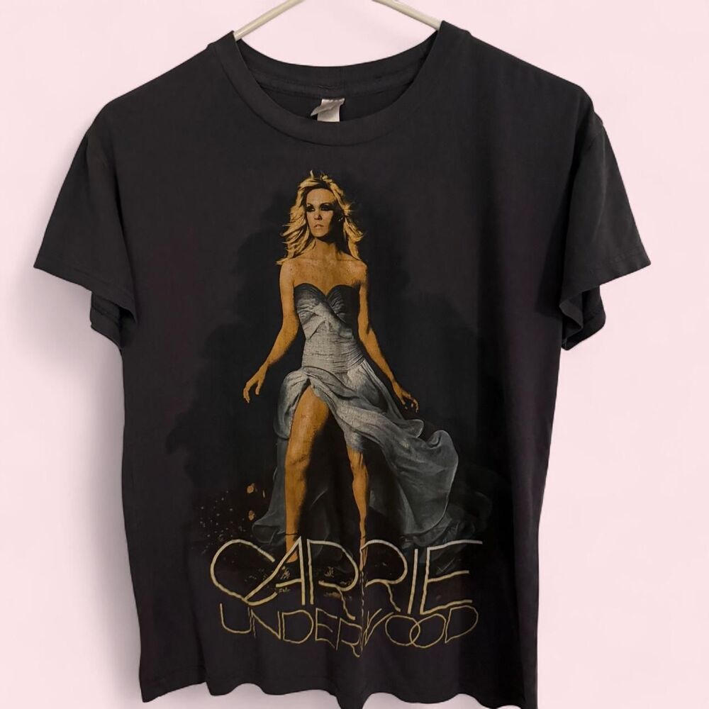Pimatee T-shirt Mens S Gray Carrie Underwood Blown Away Tour Graphic Band Tee